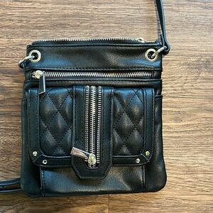 Black Crossbody Bag Dark Academia Punk LIKE NEW